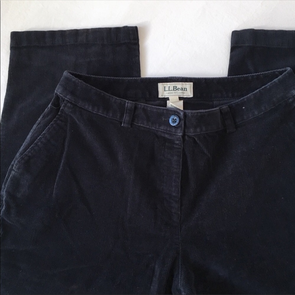 Vintage // LL Bean high waisted corduroy pants
